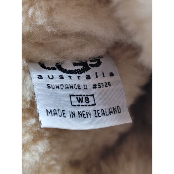 Ugg Boots Womens 8 Sundance Revival Australia Chestnut Sherpa Winter Warm READ - Picture 10 of 11